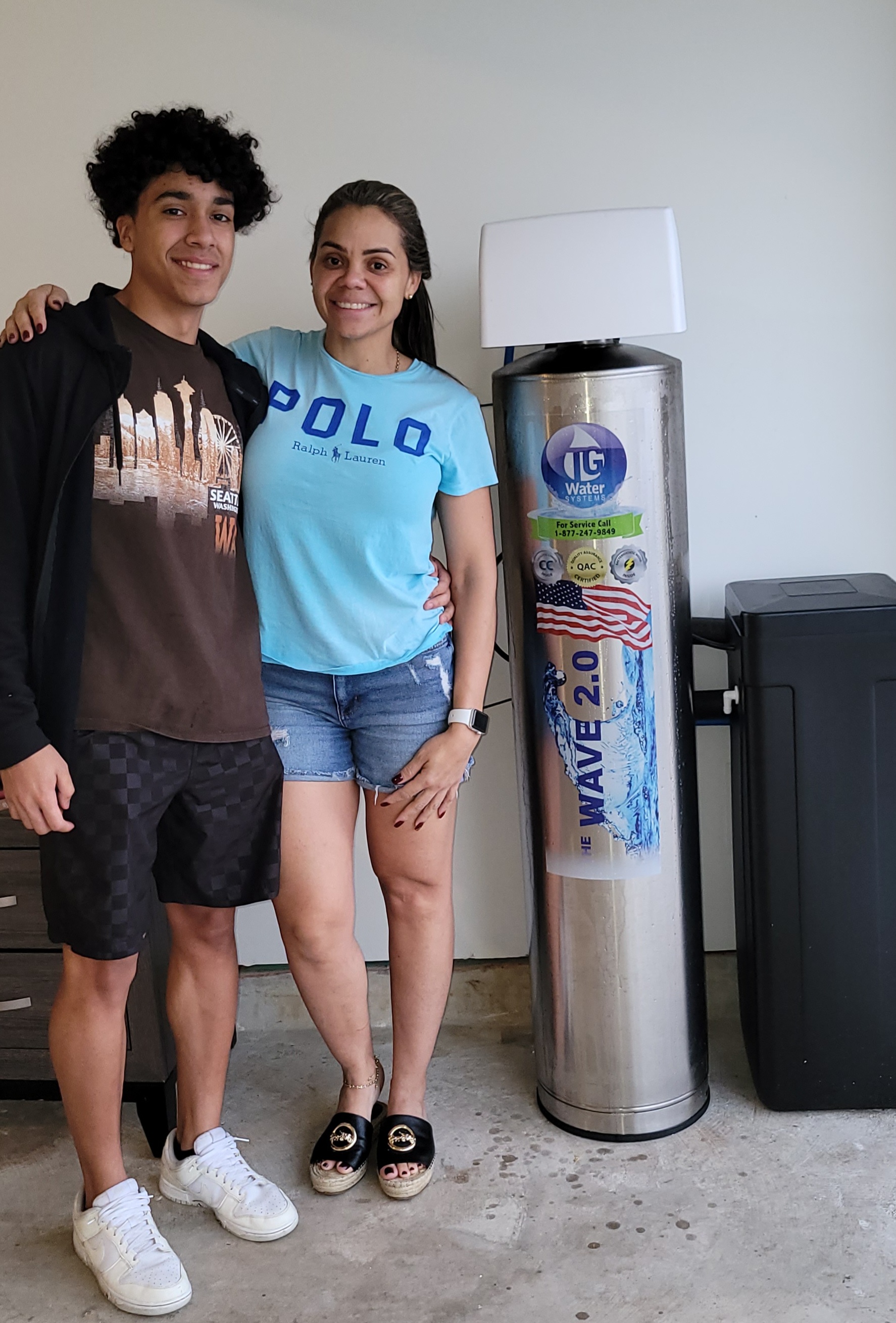 Customer with N&M system